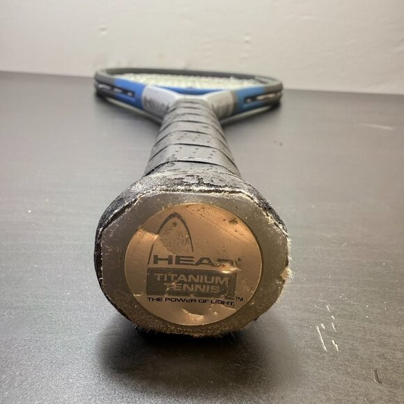 HEAD Titanium Ti.S1 Pro Tennis Racquet, The Power of Light, Blue and Black Tenni - Picture 4 of 10